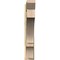 Ekena Millwork Balboa Slat Rough Sawn Outlooker, Douglas Fir, 8"W x 46"D x 46"H OUT08X46X46BOA06RDF - alternate 2